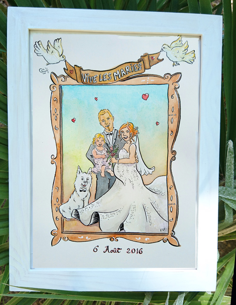 flo kanban illustration jeunesse cadeau mariage famille