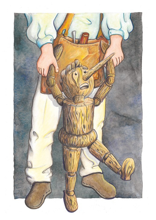 flo kanban illustration jeunesse Pinocchio