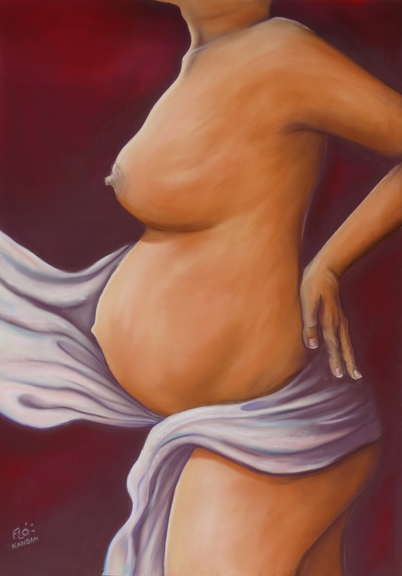 flo kanban illustration jeunesse femme enceinte pure Salies du bearn
