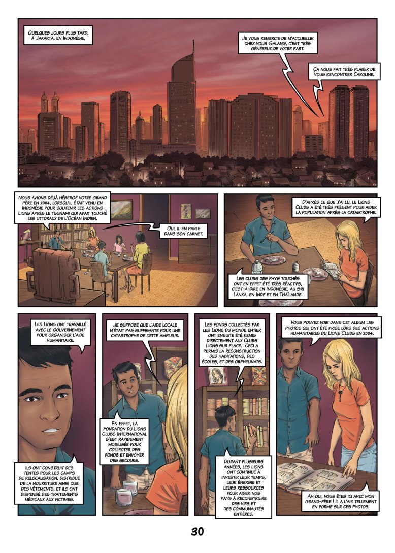 flo kanban illustration jeunesse colorisation BD Indonesie