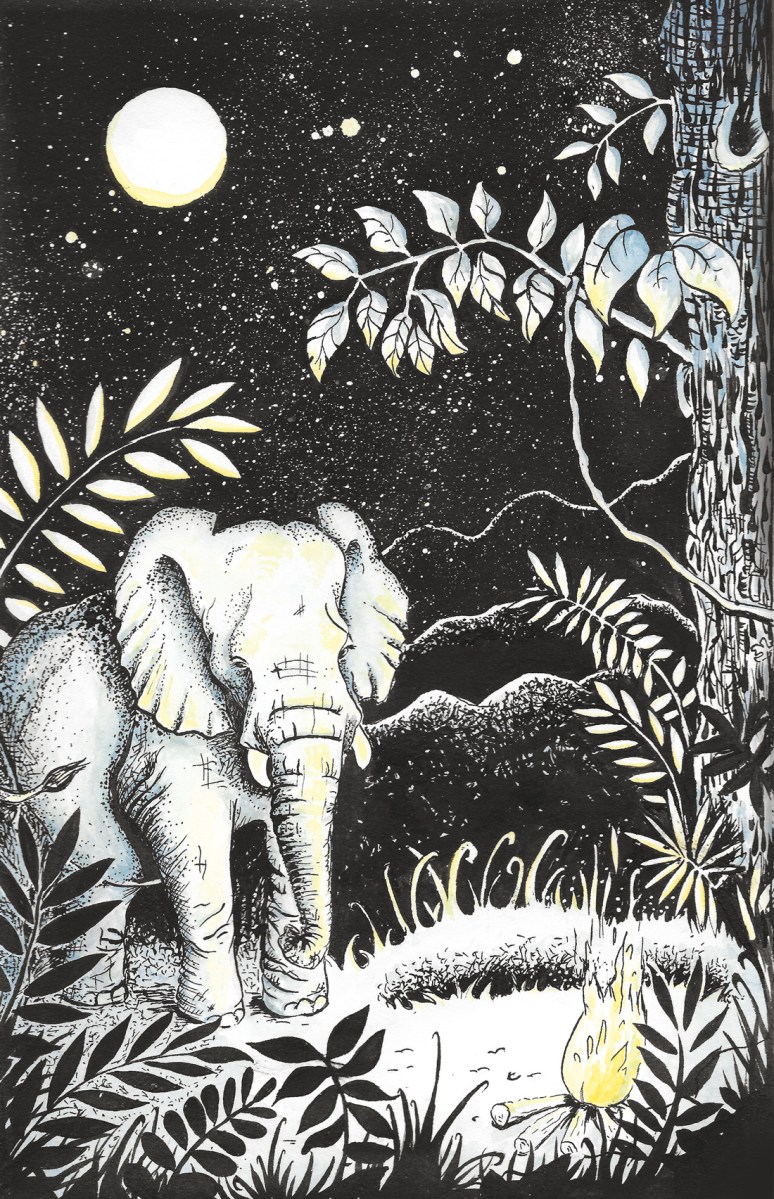 Flo kanban illustration jeunesse éléphant