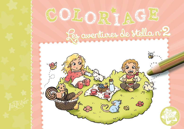 lo kanban illustration jeunesse personnage Stella Inktober